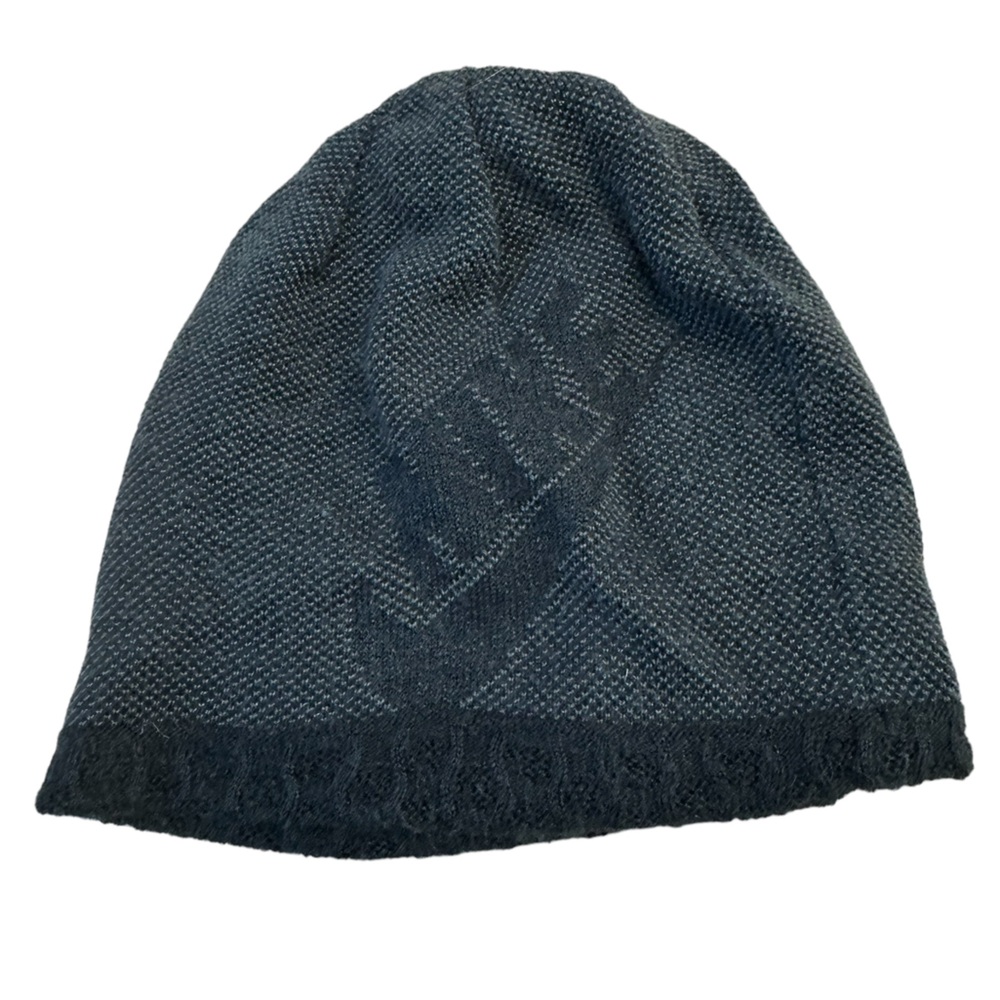 Vintage High End Soft NIKE Reversible Waffle Beanie Winter Hat Women’s OS MINTY - Picture 3 of 3